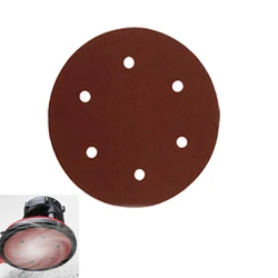 Papier de ponçage 9 pouces pour ponceuse de cloisons sèches avec conception à 6 trous, 100 pièces 