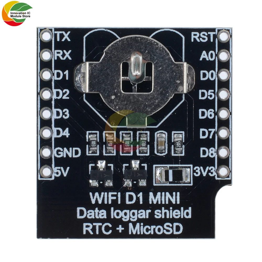 Мини-Регистратор данных WeMos D1 плата расширения DS1307 для Arduino Raspberry Pi Wi-Fi |
