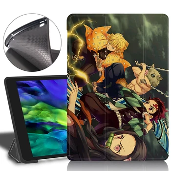 

iPad Case For iPad Mini 1 2 3 Funda Demon Slayer Soft Silicone Back Cases Protective Cover iPad 7th Generation Case Air 2 Coque