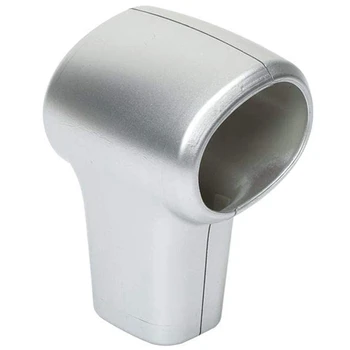 

Gear Shift Knob Handle Cover ABS Interior Accessories for Jeep Wrangler 2007-2010 JK JKU Sport X Sahara Rubicon Silver