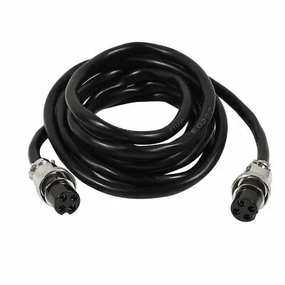 

GX16 4 Pins Double Female Head Aviation Socket Connector Electrical Cable 2m