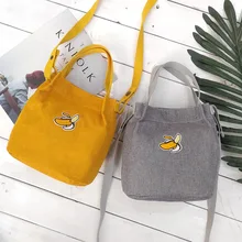 Новая Стильная хлопковая льняная художественная Холщовая Сумка сумка на плечо женская сумка на ремне Ретро Повседневная тканевая сумка Harajuku W