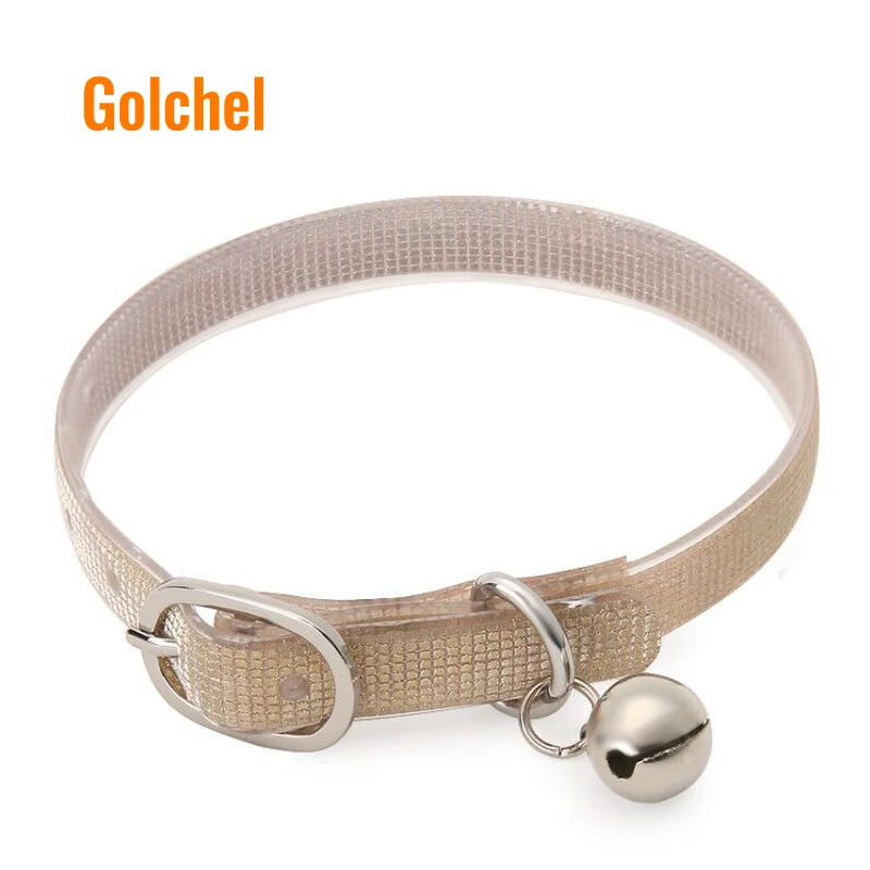 Cat collar with bells fashion puppy neck strap soft PU safety kitten collars pets accessories Cat collar with bells fashion puppy neck strap soft PU safety kitten collars pets accessories