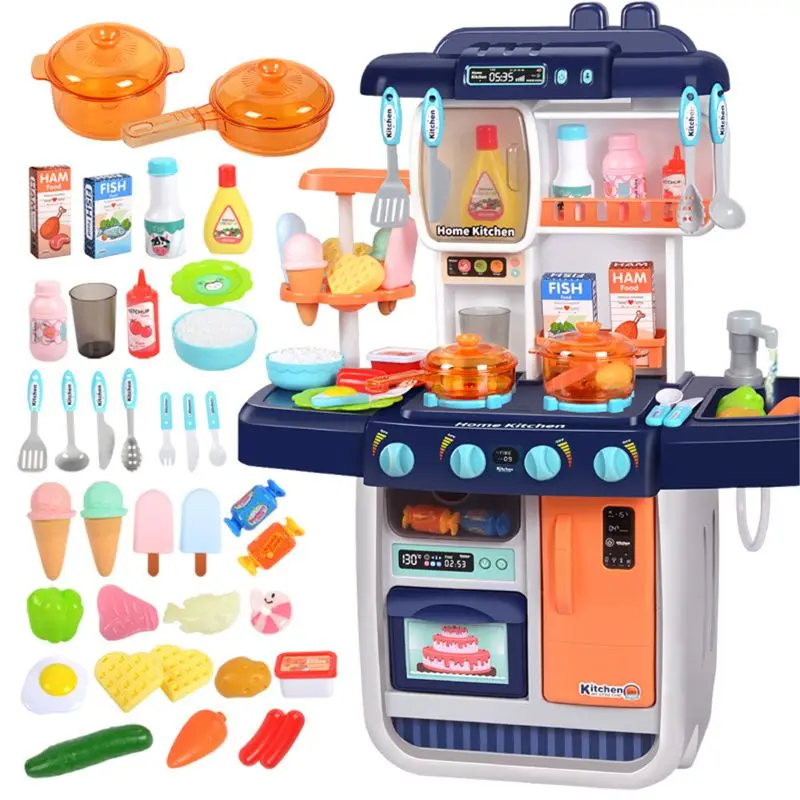 Simulation Spray Sound Pretend Play Kitchen Toy Kid Girl Xmas Christmas Gift - Цвет: B