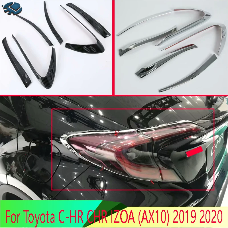 Накладка на задний светильник для Toyota C-HR CHR (AX10) 2019 2020 | Автомобили и мотоциклы
