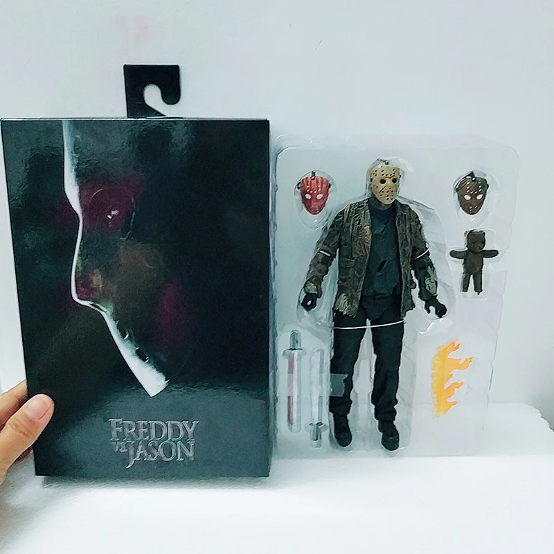 Тип NECA Freddy Jason FVJ Ultimate Джейсон Вурхиз фигурка модель игрушки кукла для подарка