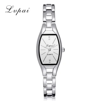 

Simple Small Square Women Watches Alloy Stainless Steel Quartz Analog watches Ladies Small Fresh Style Wrist Watch reloj mujer