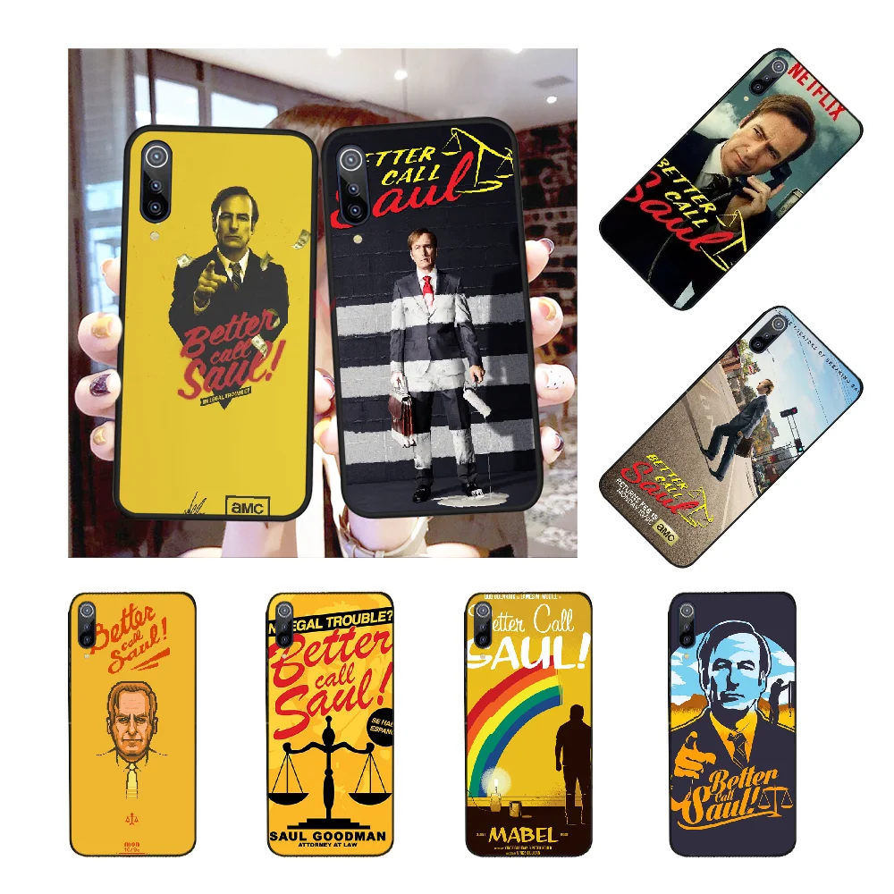 NBDRUICAI Melhore a Chamada Better Call Saul Cover Soft чехол для телефона Redmi Note 8 8A 7 6 6A 5 5A 4 4X 4A Go Pro Plus Prime |