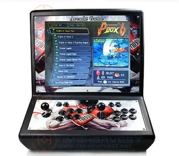 

19 inches 2 players LCD Pandora box Coin Operated Mini Family Table bar Top Arcade Game Machine Raspberry PI 4B Fighting Bartop