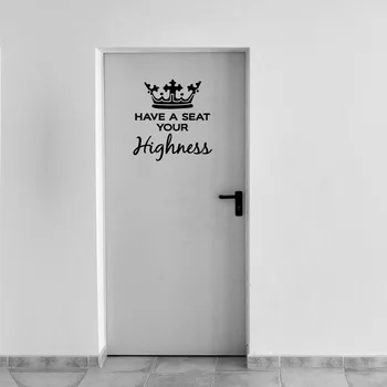 

Pretty Toilet Environmental Protection Vinyl Stickers Toilet Wall Sticker Bathroom Decoration Accessories Murals