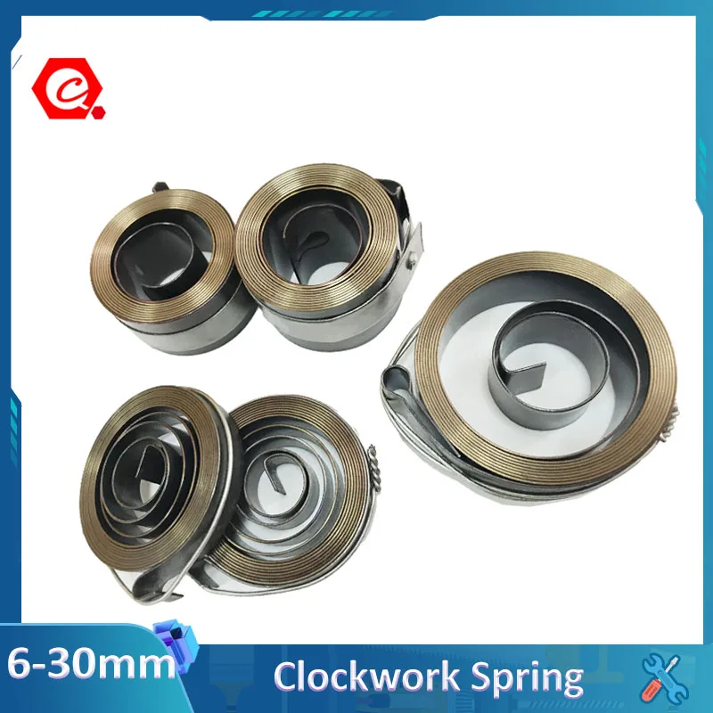ClockworkSpringsMillingDrillingMachineRotorSpringInsideHook