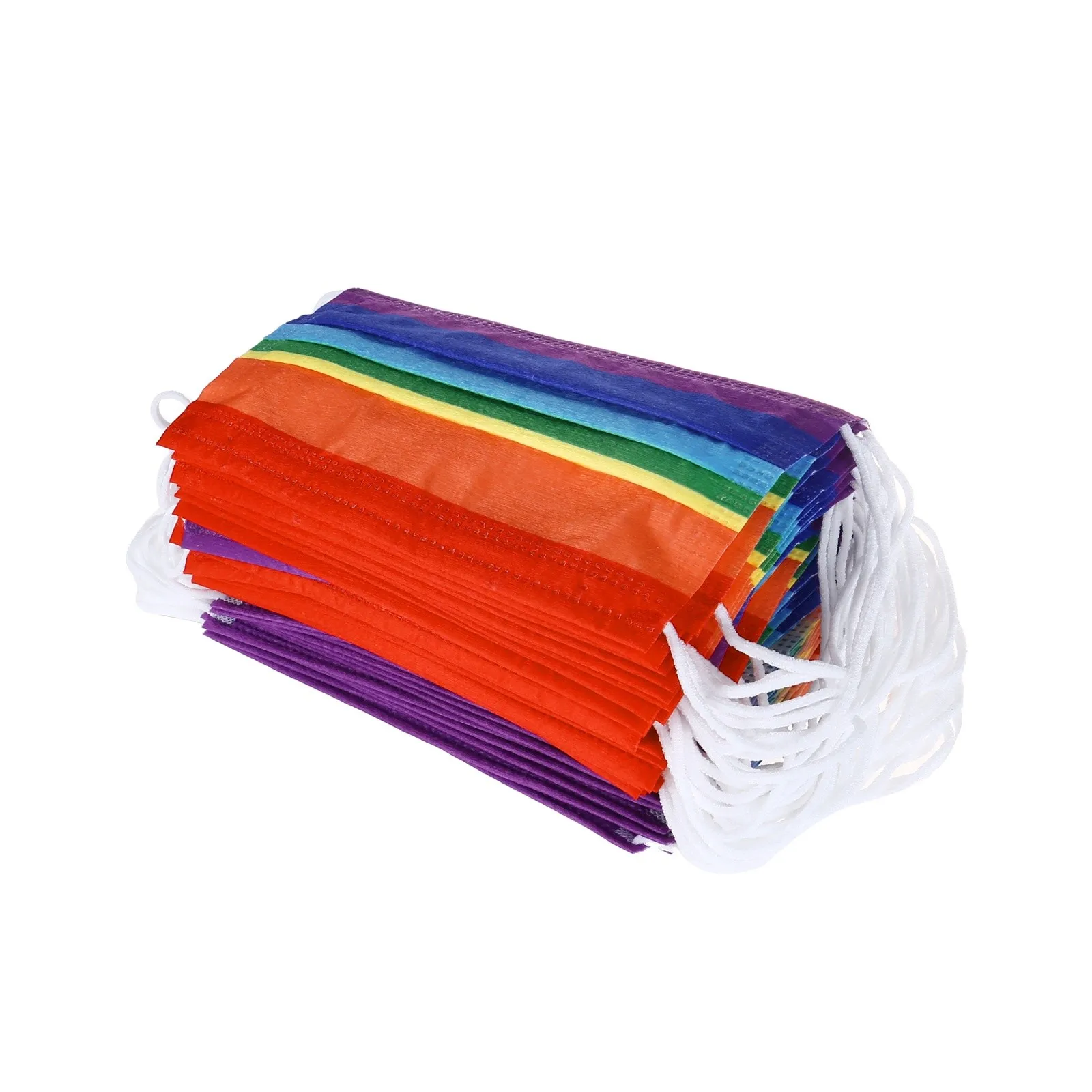 50pcs Adult Disposable Face Masks 3 Layer Breathable Mask