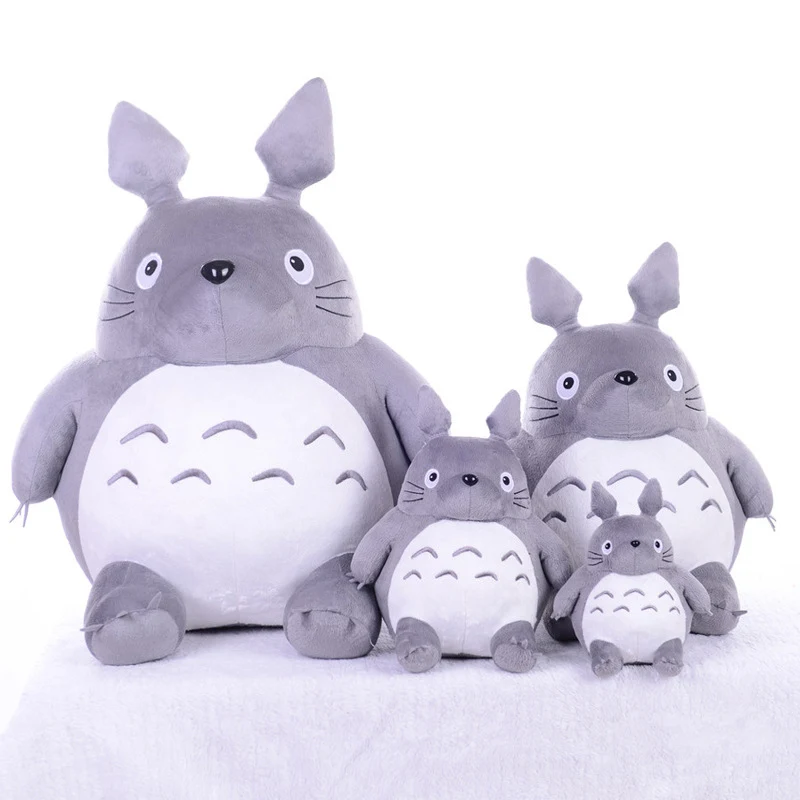 

20/30 cm Totoro Plush Toy Kawaii Anime PP Cotton Stuffed Animals Pillow Dolls Kids Toys Children's Day Birthday Christmas Gifts