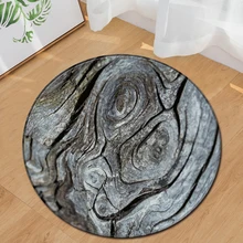 1 шт. деревянный круглый ковер компьютерная обивка офисный коврик на стул и на пол дверной коврик для ног украшение для дома и отеля принадлежности