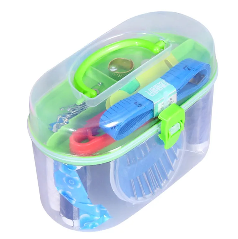 

New Large Sewing Box Case Household Portable Set Mini Tool Sewing Thread Multi-function Sewing Kits