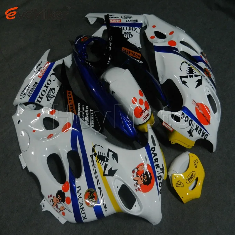 Пользовательские мотоцикла панель для GSX600F Катана 2003-2006 2004 2005 двигатель обтекатель пластик Комплект заказа+ ABS черный H2 - Цвет: I