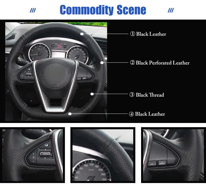 for Nissan Maxima 2016 steering wheel cover