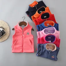 19 стиль INS, яркие цвета, жилет для мужчин и женщин, детский классический жилет с милым мультипликационным принтом, на груди, с вышивкой, на молнии, топы