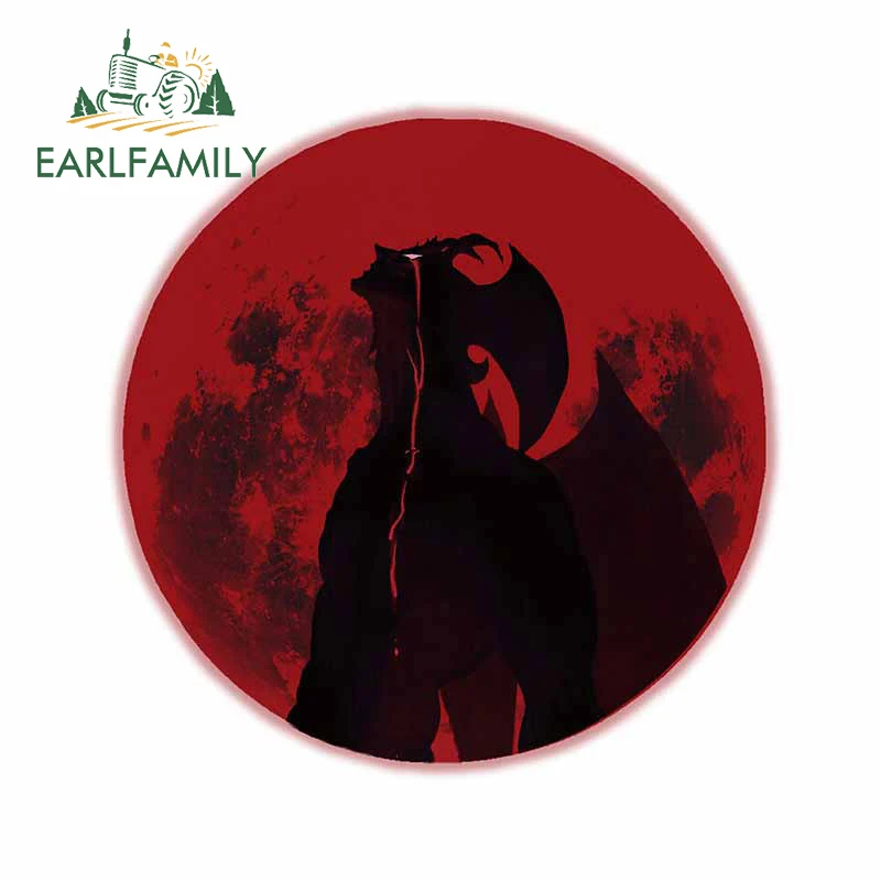 Earlfamily 13Cm X 12.9Cm Per Devilman Crybaby Adesivi Per Auto Creativi Personalità Van Rv Decal Grafica Vinile Snowboard Decorazione