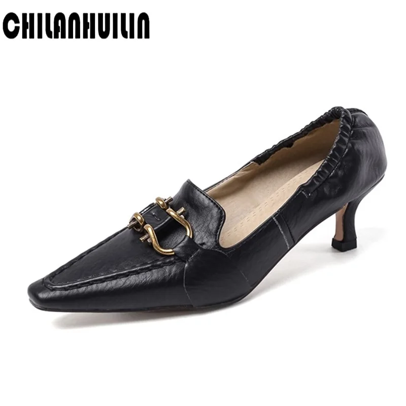 

brand shoes sexy high heels women pumps pointed toe shoes spring summer women square heel shoes woman party dress shoes pumps