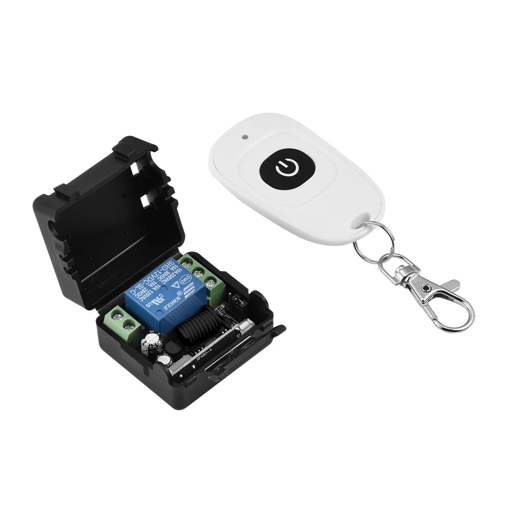 

Dropshipping 12V Remote Control 1CH Channel Relay RF Wireless Remote Control Switch Receiver Module 315MHz Remote Control Tran