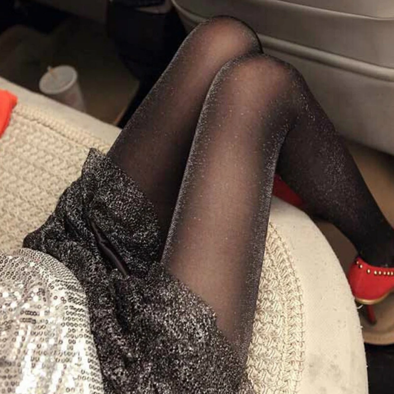 Модные сексуальные блестящие колготки чулки женская модель 1049|glossy tights|fashion