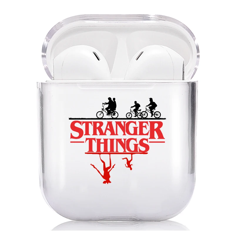 Чехол для наушников Stranger Things TV Series Clear Air Pod Pro чехол Airpods 1/2/3 силиконовый