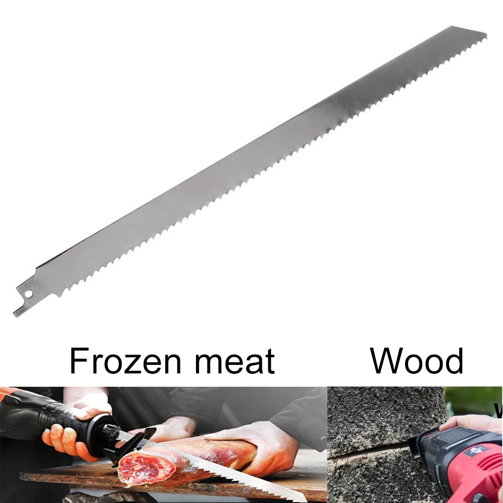 Hoja de sierra recíproca de 300mm, cortadora de carne eléctrica de