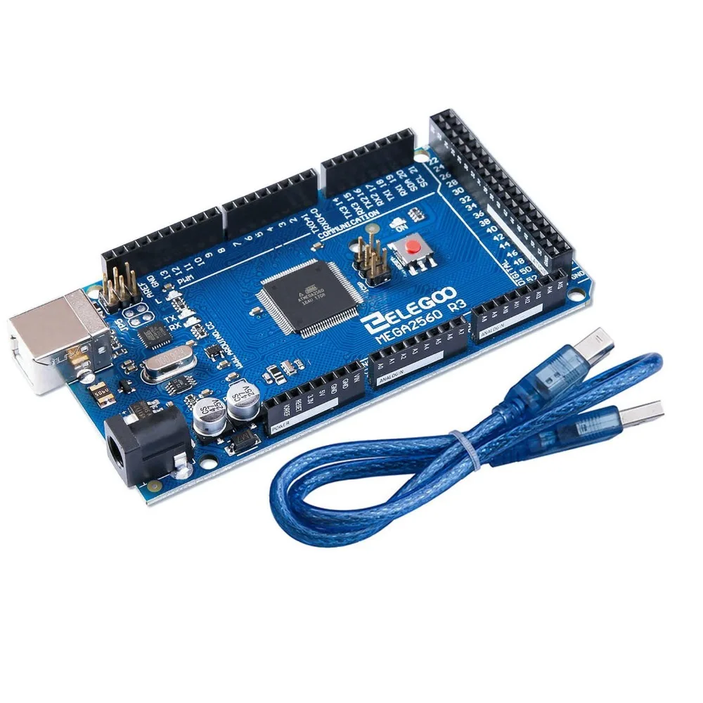 MEGA2560 MEGA 2560 R3 ATmega2560-16AU CH340G AVR USB макетная плата MEGA2560 для arduino mega