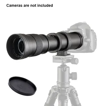 

420-800mm Wildlife Low Dispersion Super Telephoto Zoom Outdoor Camera Lens Professional Manual For Canon 6D 7D 60D 70D
