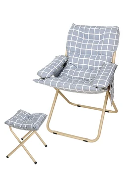 

Creative lazy couch chair single home balcony net red lounge chair removable folding student dormitory computer chair