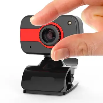 

360 Degree USB 12M HD Webcam Web Cam Clip-on Digital Camcorder with Microphone for Laptop PC Computer