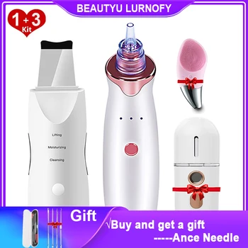 

Blackhead Remover Electric Facial Cleansing Pore Vacuum Cleaner Ance Remover Pimple Face Cleaner Skin Scrubber Black Head Vacuum