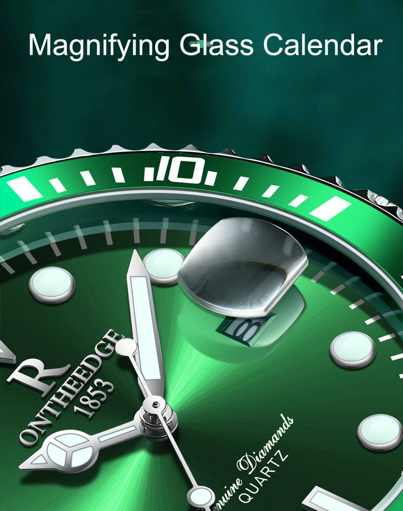Relogio Top Brand Luxury Fashion Diver Watch Men Luminous Waterproof Date Clock Sport Watches Mens Quartz Wristwatch