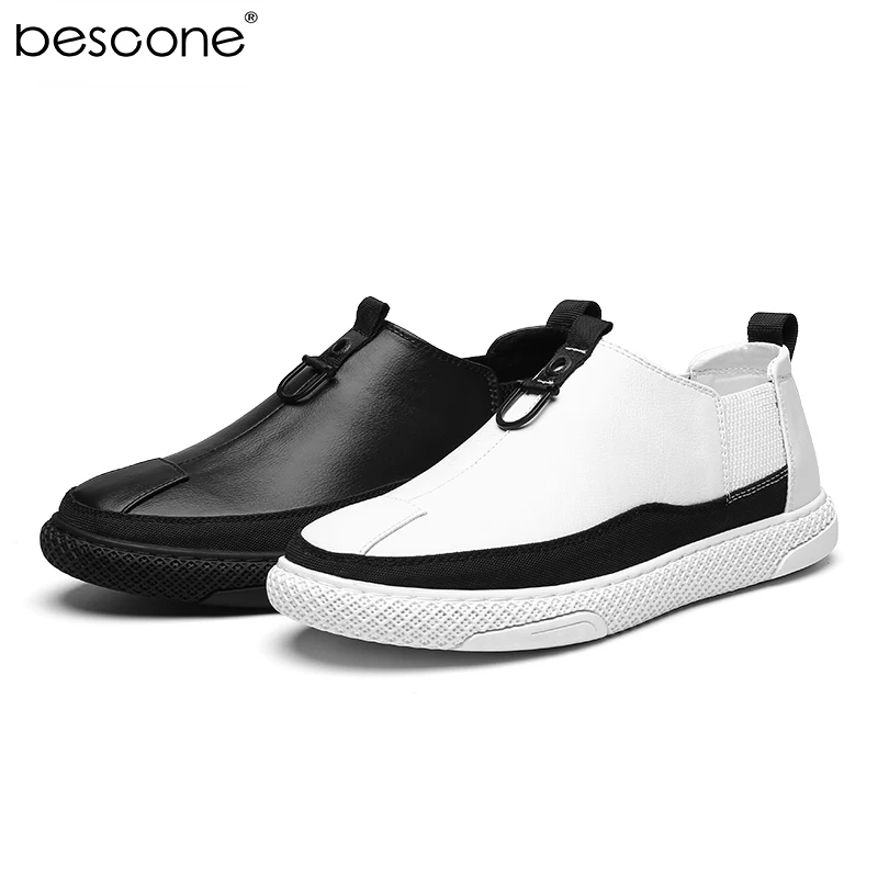 BESCONE/мужские кроссовки; повседневные лоферы на плоской подошве; Masculino Adulto; удобная обувь для отдыха из искусственной кожи; обувь для вождения; MT6811