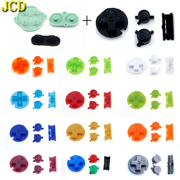 

JCD Plastic Power ON OFF Buttons Keypads for Gameboy Color Colorful Button for GBC D Pads A B Buttons & Rubber Conductive Button