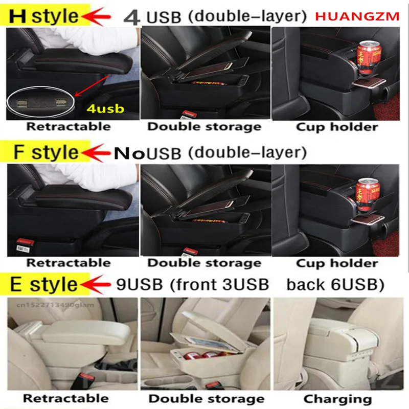 Car Armrest For Suzuki Jimny Armrest Box Jimny 2020 2019 2018 2017 Jb74  Retrofit Parts Storage Box Car Interior Accessories 3usb - Armrests -  AliExpress