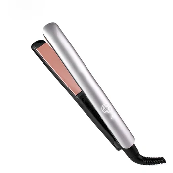 

Professional Hair Straightener Curler Negative Ion Infrared Flat Iron Curling Wand LED Display Corrugation Hair Waver Crimper