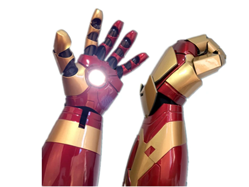 CATTOYS MK42 Mark42 XLII носимый бластер Gauntlet рука 1/1 светодиодный бронежилет для Железного человека