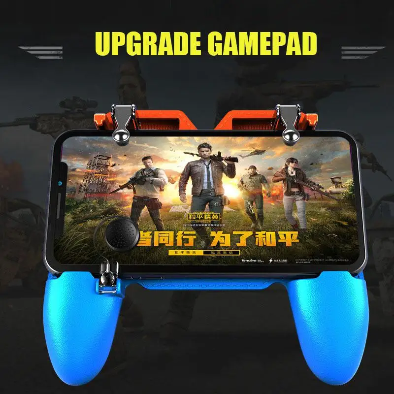 Геймпад W19 PUBG геймпад джойстик Metalen L1 R1 PUBG триггер игровой шутер контроллер D25