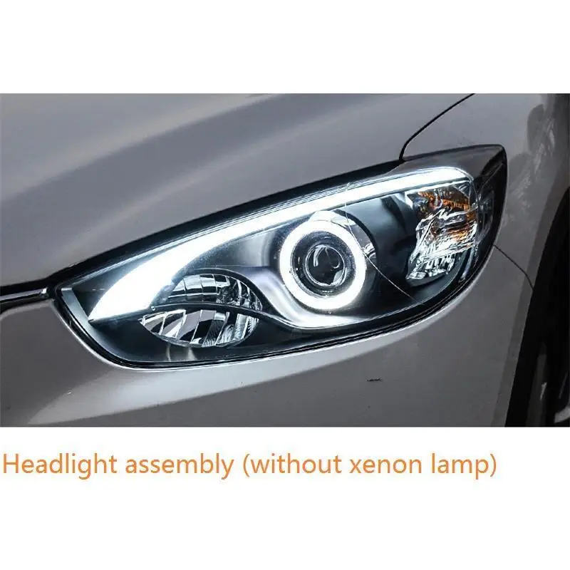Number 1 Дневные Автомобильные фары, ходовые огни, Neblineros Led Para Auto Automovil Автомобильные фары 17 18 для Mazda CX-5 - Цвет: Number 1