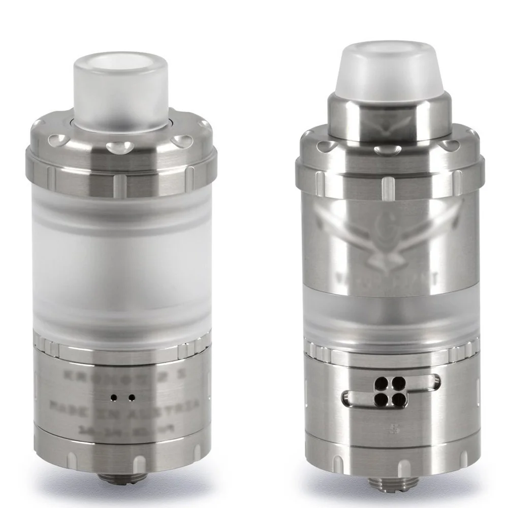 

Shenray VG Kronos 2 S RTA MTL or DL System 23/25mm 4ml Vape Tank Adjustable Airflow 316SS E-cig Vaporizer RTA Atomizer