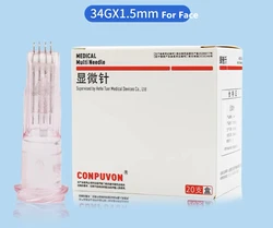 Mesotherapy Crystal 4/5/9 Pin Multi Needles For Meso Gun Injection Dermal Filler Skin Booster