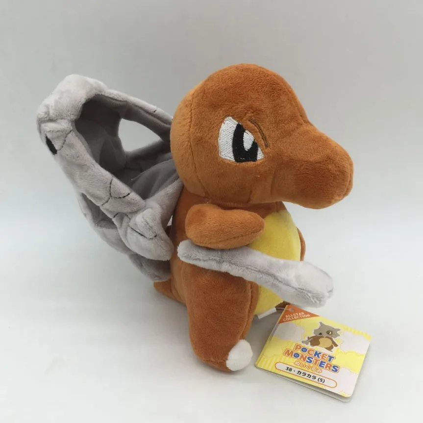 18 см Ex Gx Мега кукла Cubone Osselait плюшевые Eevee хлопковая игрушка Ex Gx Мега куклы Peluche подарки для детей Funs