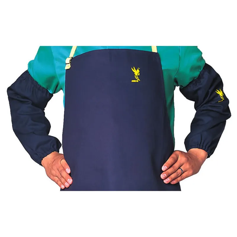 

WELDAS 33-8416 Welding Cuff Xiongfeng King Blue Welding Cuff Fire Prevention Flame Retardant Hand Sleeve Special Offer