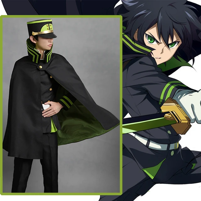 Anime Seraph Of The End Owari no Seraph Guren Ichinose Cosplay Costume  Military Cosplay Uniform Outfit Wigs For Adult Halloween - AliExpress