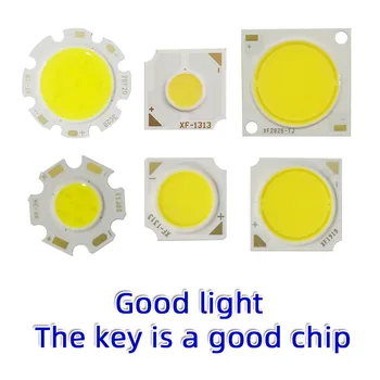 Źródło LED Chip oświetlenia Downlight u nas państwo lampy oświetlenie COB żarówki koraliki zintegrowany powierzchni płyta wiórowa 3W5W7W10W12W15W18W20W30W50W tanie i dobre opinie CN (pochodzenie) ROUND
