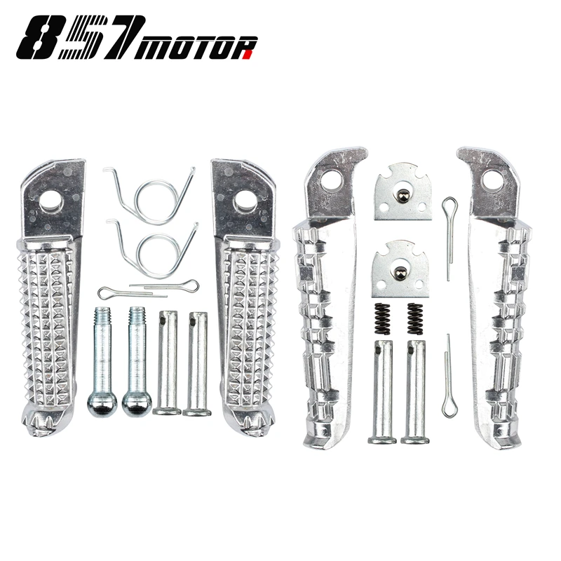 Motorcycle Front / Rear Footrests Foot pegs Foot Pedal Spring For YAMAHA FZ-09 MT09 MT07 MT03 MT10 R3 motorcycle accessories motorcycle foot pedals motorcycle footrests