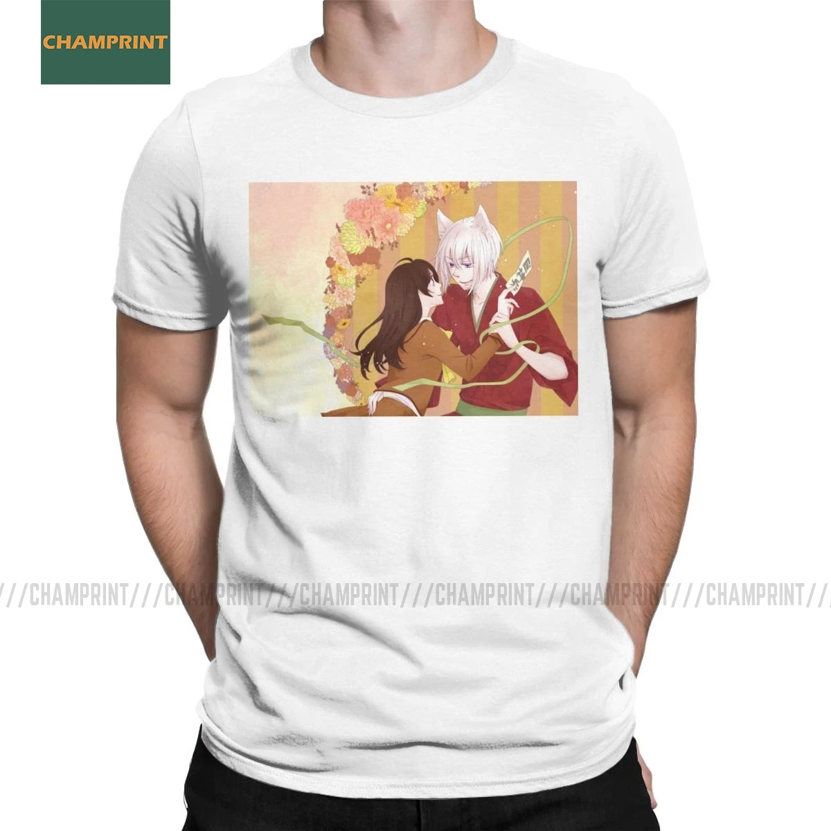Мужские Kamisama Love Kiss футболка Нанами Tomoe манга Hajimemashita Бог хлопковая с короткими