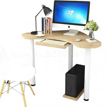 

Corner Computer Table Simple Small Corner Triangle Single Small Computer Desktop Table Curved Home Corner Table
